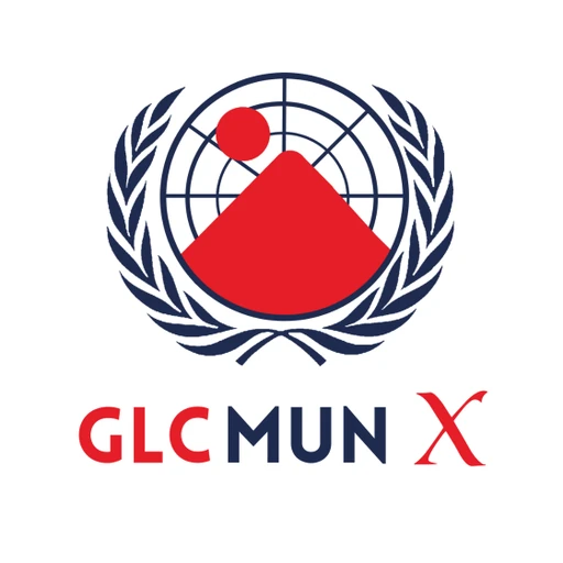 GLCMUN 2025 logo