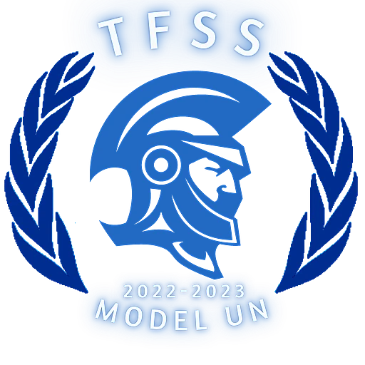 TFSSMUN 2025 logo