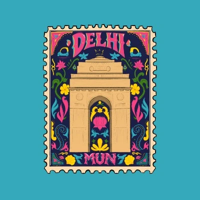 Delhi MUN 2026 logo