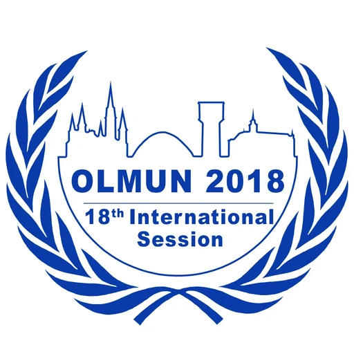OLMUN 2018 logo