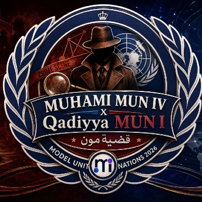 MUHAMI MUN IV x Qadiyya MUN I 2026Logo