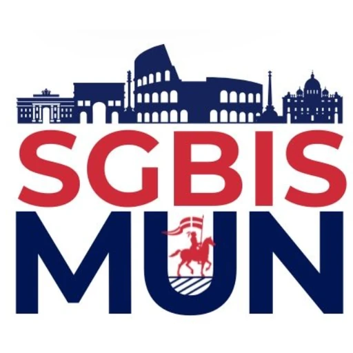 SGBISMUN 2025 logo