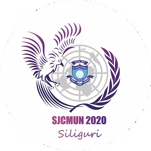 SJCMUN 2020 logo
