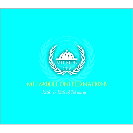 MIT MUN 2016 logo