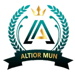 Altior Delhi MUN 2023Logo