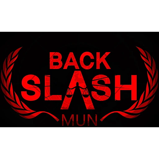 BackslashMUN 2018 logo
