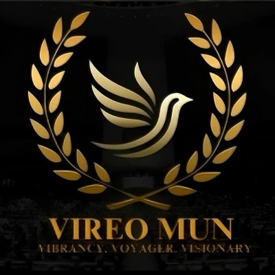 V MUN 2025 logo