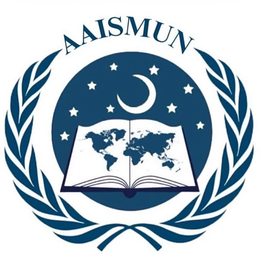 AAISMUN 2025 logo