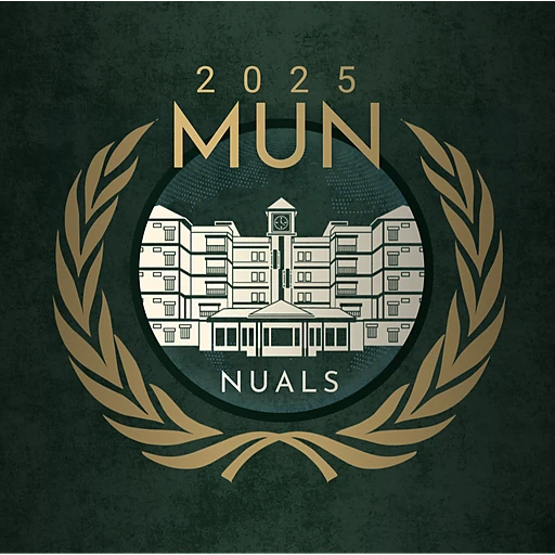 NUALS MUN 2025 logo