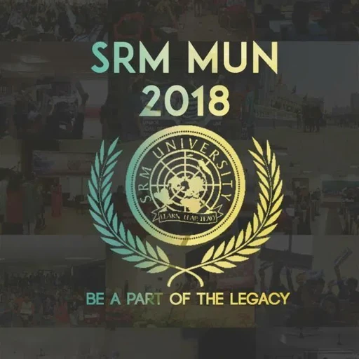 SRM MUN 2018 logo