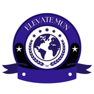 Elevate MUN 2025 logo