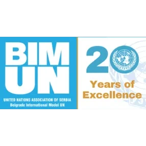 Belgrade International Model United Nations - BIMUN 2023 logo