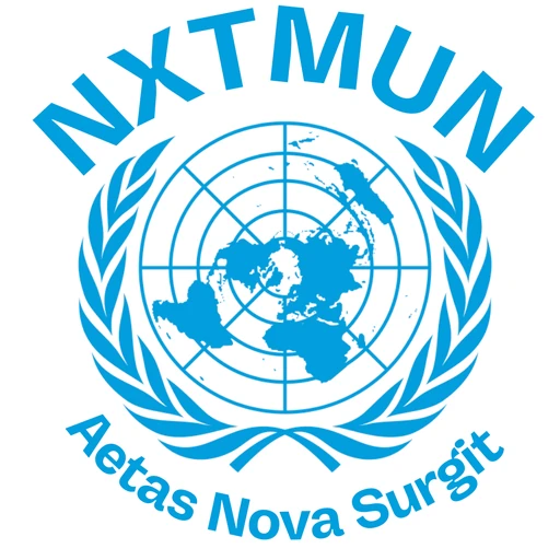 NXTMUN 2025 logo