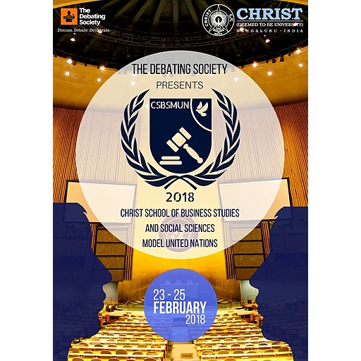 CSBSMUN 2018 logo