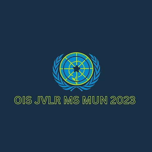 OIS JVLR MS MUN 2023 logo