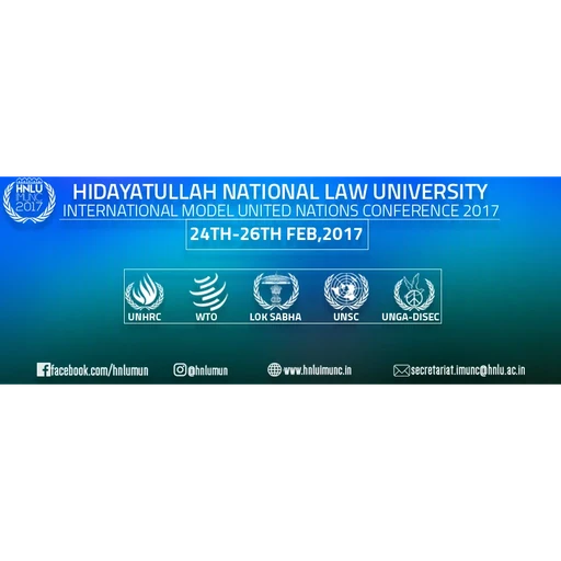 HNLU IMUNC 2017 logo