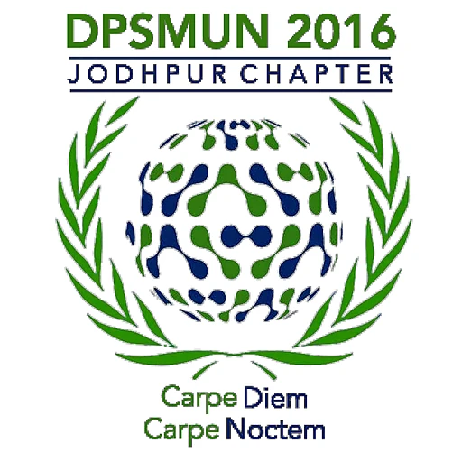 DPSMUN, Jodhpur Chapter 2016 logo