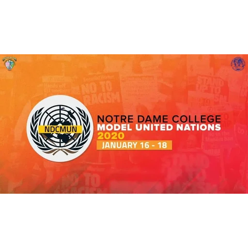 NDCMUN 2020 logo