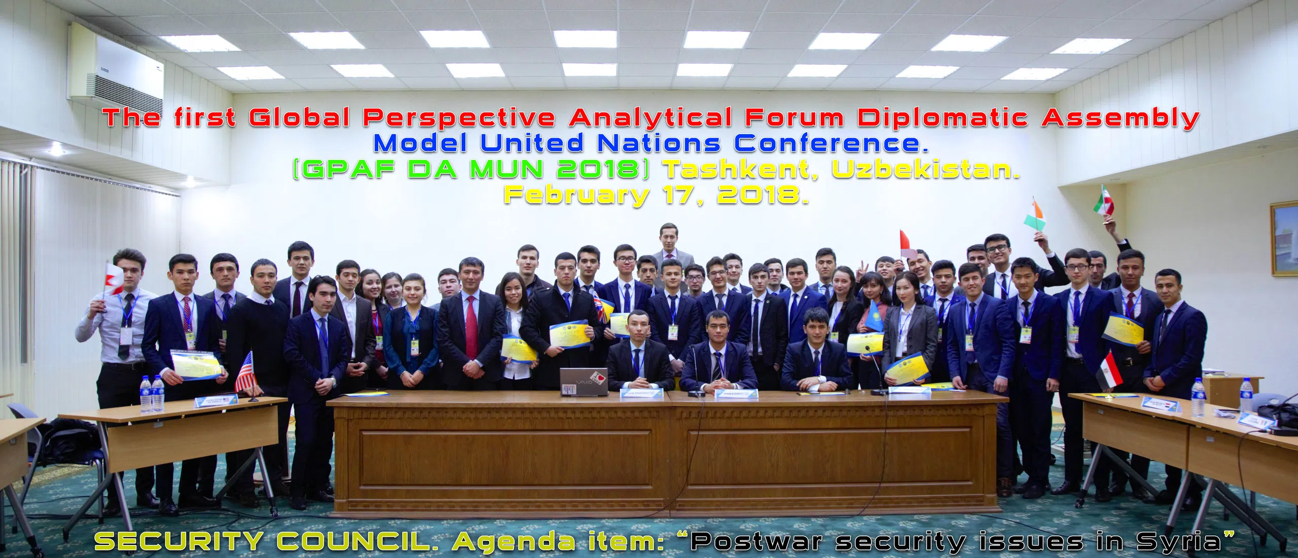 GPAF DA MUN 2019