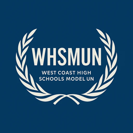 WHSMUN 2025 logo