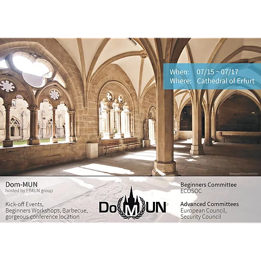 DomMUN 2016 logo
