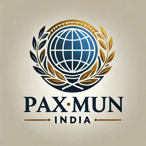 PAX MUN 2025 logo