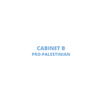 Cabinet B: Pro-Palestinian (CRISIS)