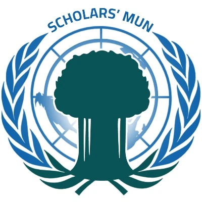 Scholars MUN 2025 logo
