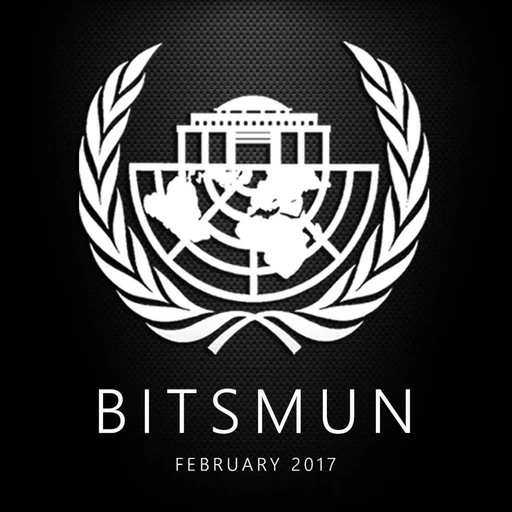 BITSMUN Goa 2017 logo