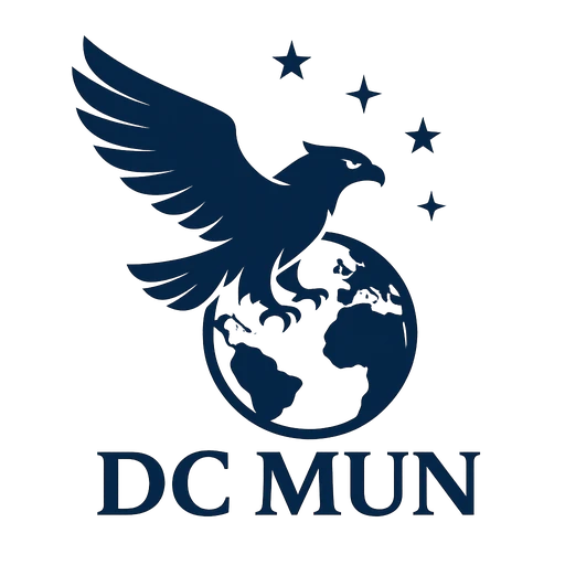 DC MUN 2025 logo