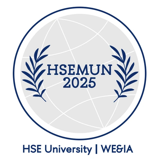 HSEMUN 2025 logo