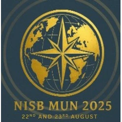 NISB MUN 2025 logo