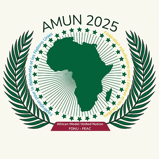 AfricanMUN 2025 logo