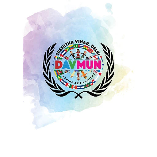 DAV SRESHTHA MUN 2018 logo