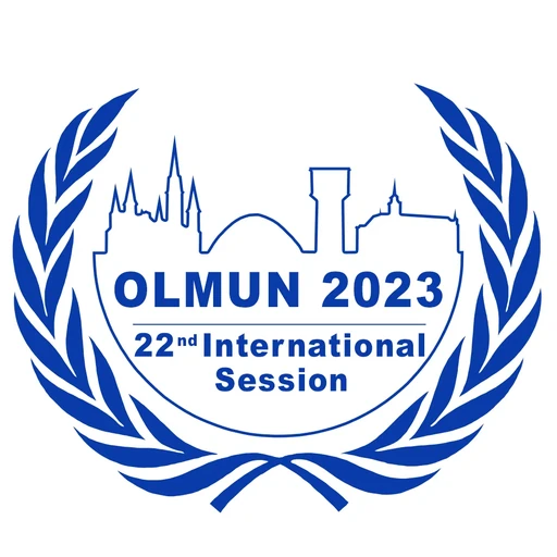 OLMUN 2023 logo