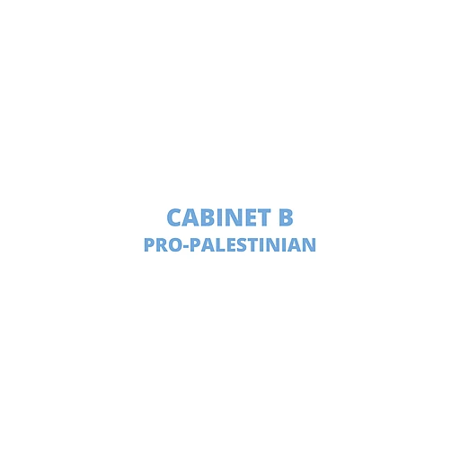 Cabinet B: Pro-Palestinian (CRISIS)